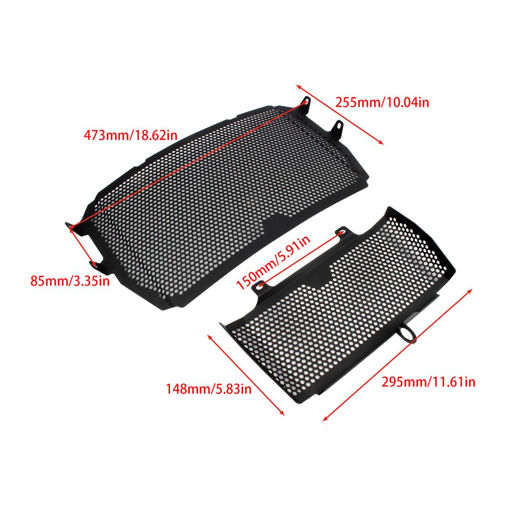 MT10 Motocycle Radiator Grille Guard Oil Cooling Cover For Yamaha MT-10 MT 10 FZ10 2016-2026 2026 Dirt Pit Bike Protection Parts