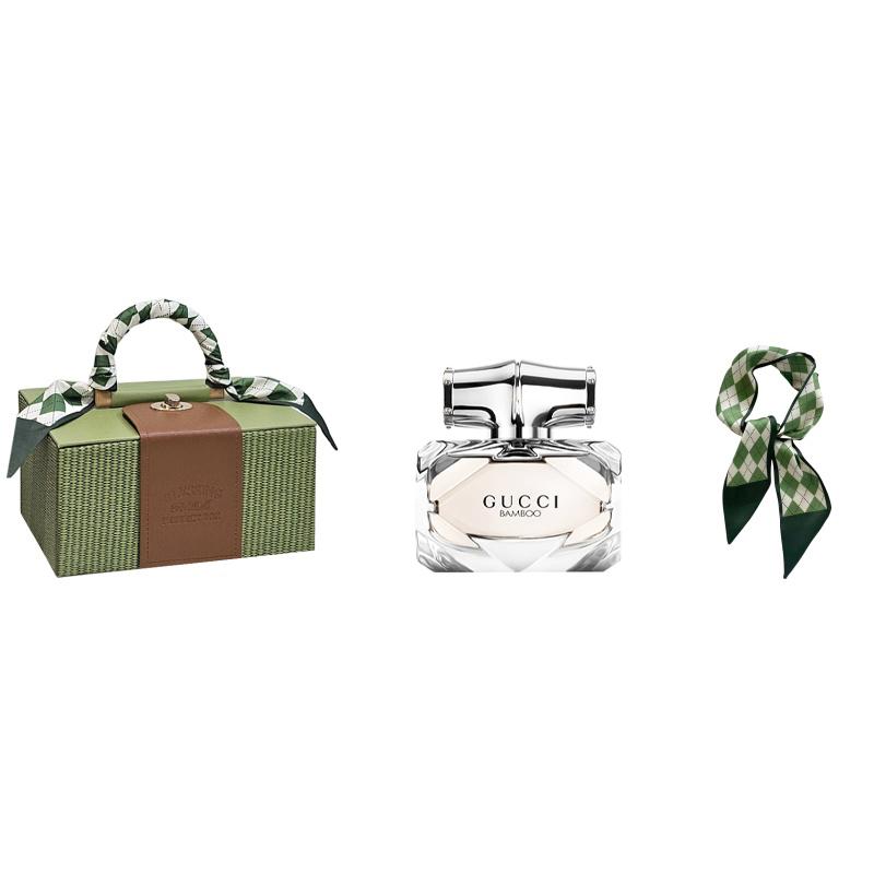 Gucci Bamboo Grace Women's Light Perfume, Gift Box Set, Floral Scent Eau De Toilette Birthday Gift