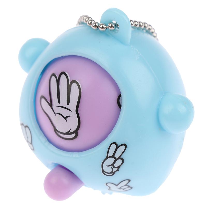 6Pcs/lot Mini Mora Device Fair Finger-guessing Game Rock Paper Scissors Play Toy