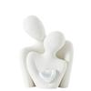 Couple Hug Ceramic Love Statue Mini Hugging Sculpture Romantic Figurine Lover