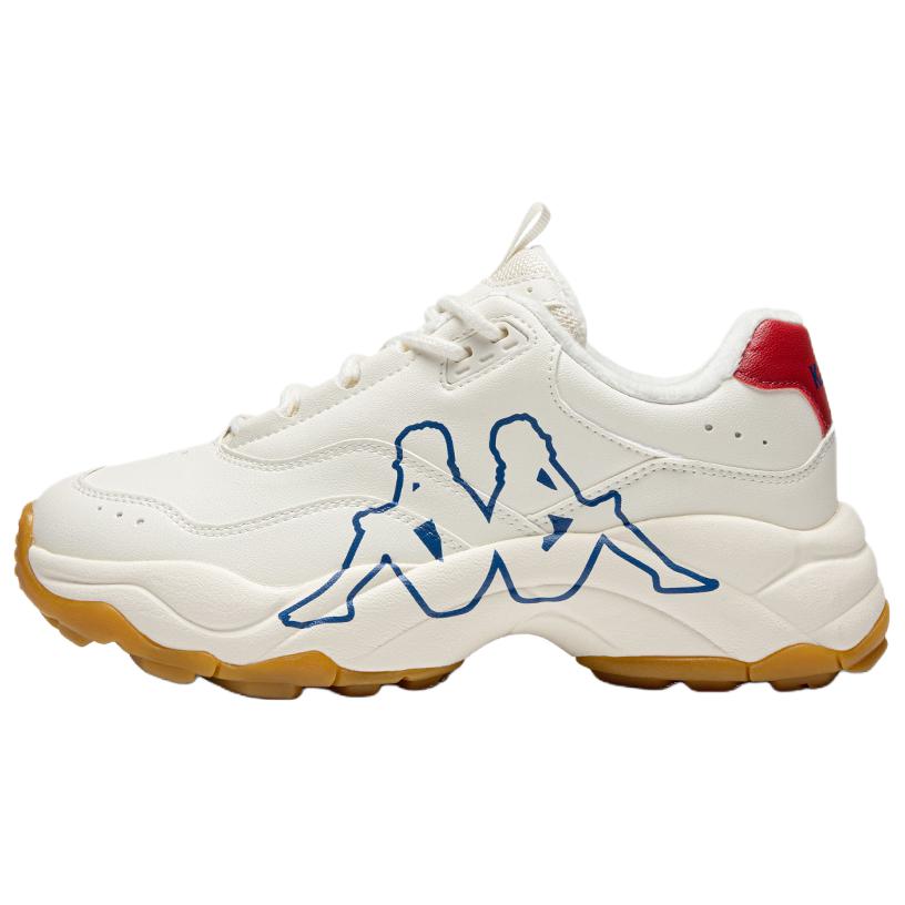 Kappa Fleece Lined Warm Height Increasing Retro Versatile Thick Sole Casual Comfortable Non-Slip Wear-Resistant Low-Top Dad Shoes K0DZ5MC65D-0106AR