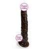 Female Simulation Dildo Large Suction Cup Massage Device Female Masturbator Inverted Adult Sexual Product 25 * 4