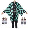 Halloween Demon Slayer Cosplay Costume Demon Slayer Team Kamado Tanjirou Nezuko Zenitsu Cosplay Anime Costume