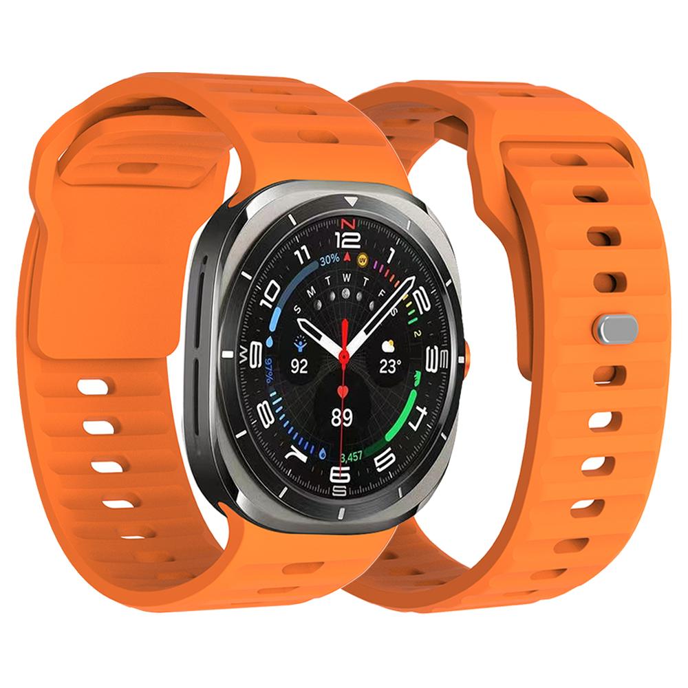 Sports Soft Silicone Strap For Samsung Galaxy Watch Ultra Band Bracelet For Galaxy Watch Ultra 47mm Watchband Accessories
