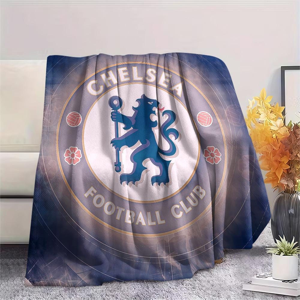 Chelsea FC Flanelldecke, Hohe Qualität, Bequem für alle Jahreszeiten, Heimdekoration, Wärme und Komfort