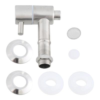Langlebiger 16-25mm Edelstahl Spenderhahn Auslaufhahn Auslaufsicherer Ersatz