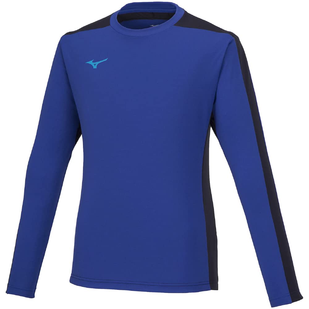 Mizuno Fotbalové oblečení Ochrana proti slunci Field Dlouhý Ochrana proti slunci Surf Velikost S Košile, Rukáv, Materiál, P2MAA047, Modrá,
