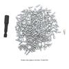 200 STÜCKE 12mm Reifenstollen Stahl Rutschfest Anti-Eis Schneereifenspikes mit Montagewerkzeug für Motorrad Motorrad Dirt Bike