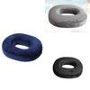 Memory Foam Coccyx Cushion For Office Chair Black Grey Navy Blue