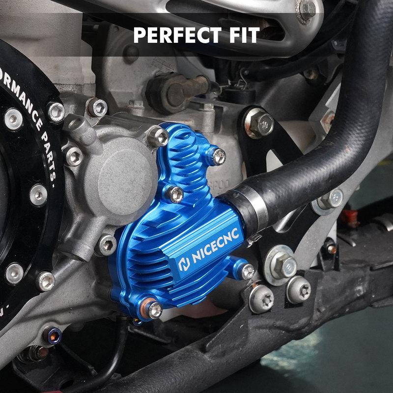NICECNC Billet Aluminum Water Pump Cover Guard For Yamaha YFZ450R 2009-2022 YFZ450R SE 2009 2015 2018 2022 YFZ450X 2010-2011