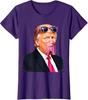 Funny Trump Bubble Gum Meme Sarcastic Donald Trump Ladies' Crewneck T-Shirt