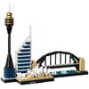 New York London Pairs Dubai City Skyline Building Blocks 21052 21044  21028  21034 21032 21027 Construction Bricks Set