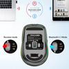 2.4G Dual-mode Bluetooth 5.1 Wireless Mouse ABS Mute Computer MOUSE2400dpi