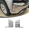 Car Front Bump Side Cover Trim Bezels For Chevy Silverado 1500 - Chrome