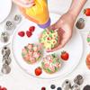 7/11pcs Cream Pastry Decorating Tips Set Stainless Steel Russian Tulip Icing Piping Cake Nozzles Cupcake Baking Tools