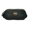 Medusa Head Zipper Leather Shoulder Crossbody Waist Bag Men Bags Green 1002884-1A02187-2G82V