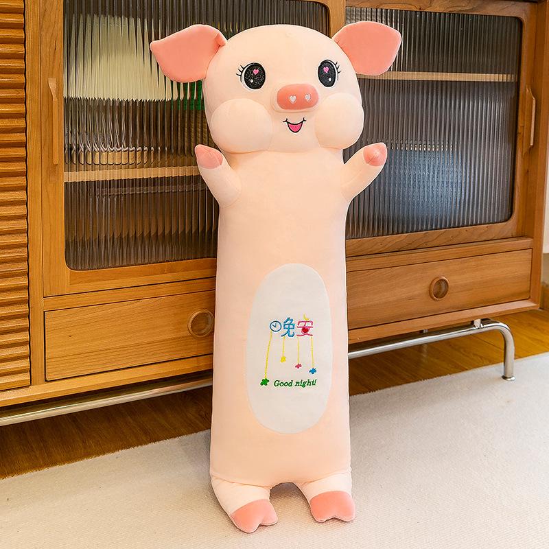 

Pink Large Cute Pig Plush Toy Fluffy And Cozy Animal Pillow Kids For 70cm/27.56in