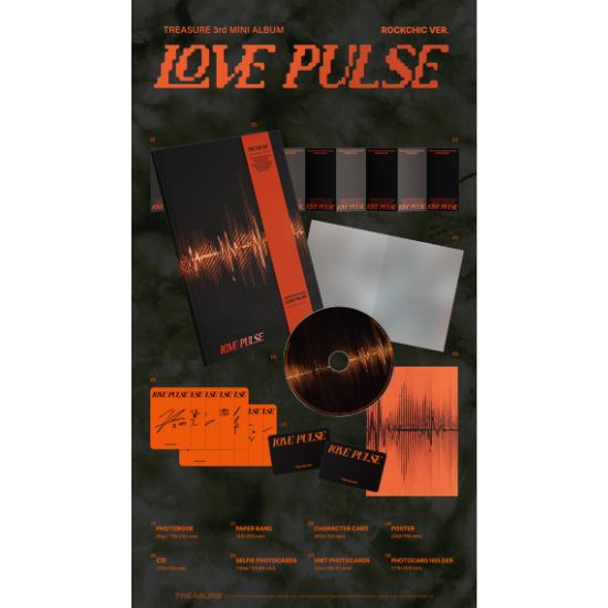 Select POB TREASURE 3rd MINI ALBUM LOVE PULSE