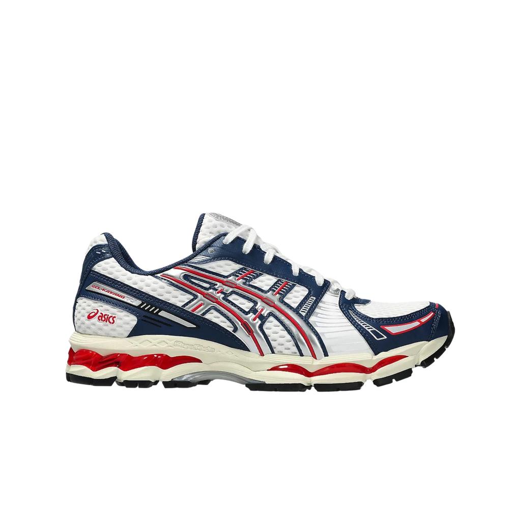 ASICS Gel Kayano 12.1 White Independence Blue Unisex Sneakers 1203A885-100
