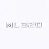 Compatible Mercedes-Benz ML Series Rear Emblem: ML300, ML320, ML350, ML400, ML450