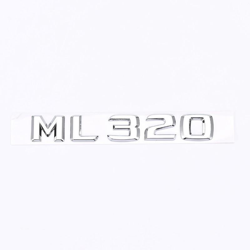 Compatible Mercedes-Benz ML Series Rear Emblem: ML300, ML320, ML350, ML400, ML450