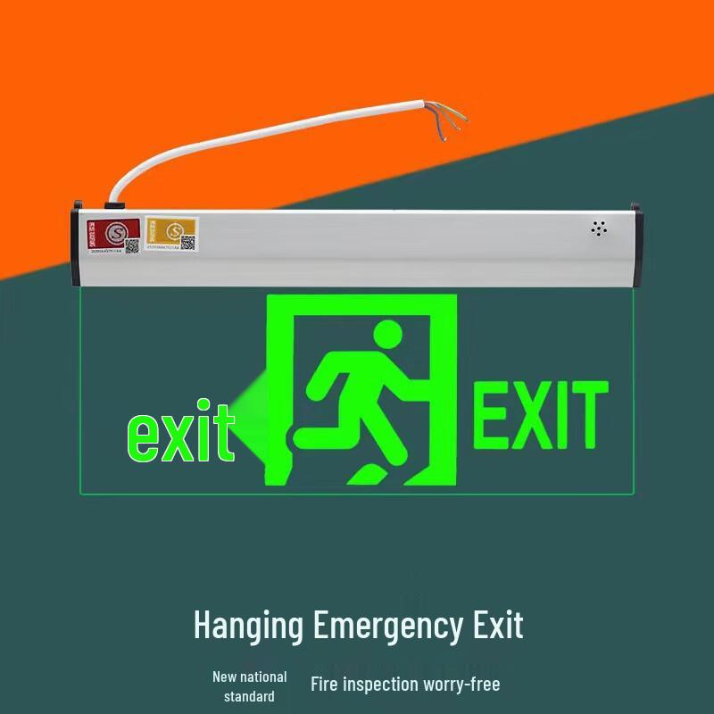 

SANSHENG Emergency Hanging Crystal Sign Light Standard