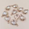 10PCS DIY Necklace Bracelet Earrings Alloy Jewelry Accessories Baroque Crystal Pendant Accessories Charm for DIY Jewelry Making