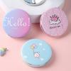 New Cute Cartoon Double-Sided Makeup Mirror 2-Face Portable Foldable Pocket Mirror for Women Girls Travel Makeup Birthday Gifts
