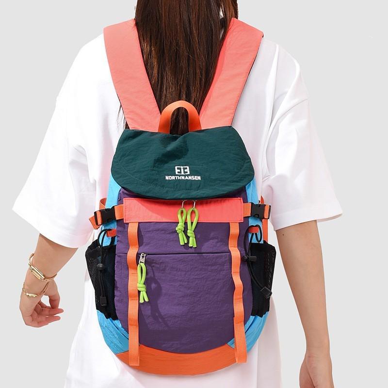 Zaino Leggero Impermeabile da Escursionismo Donna Uomo Capacità 20L Daypack in Nylon Trekking Outdoor Ciclismo Viaggio