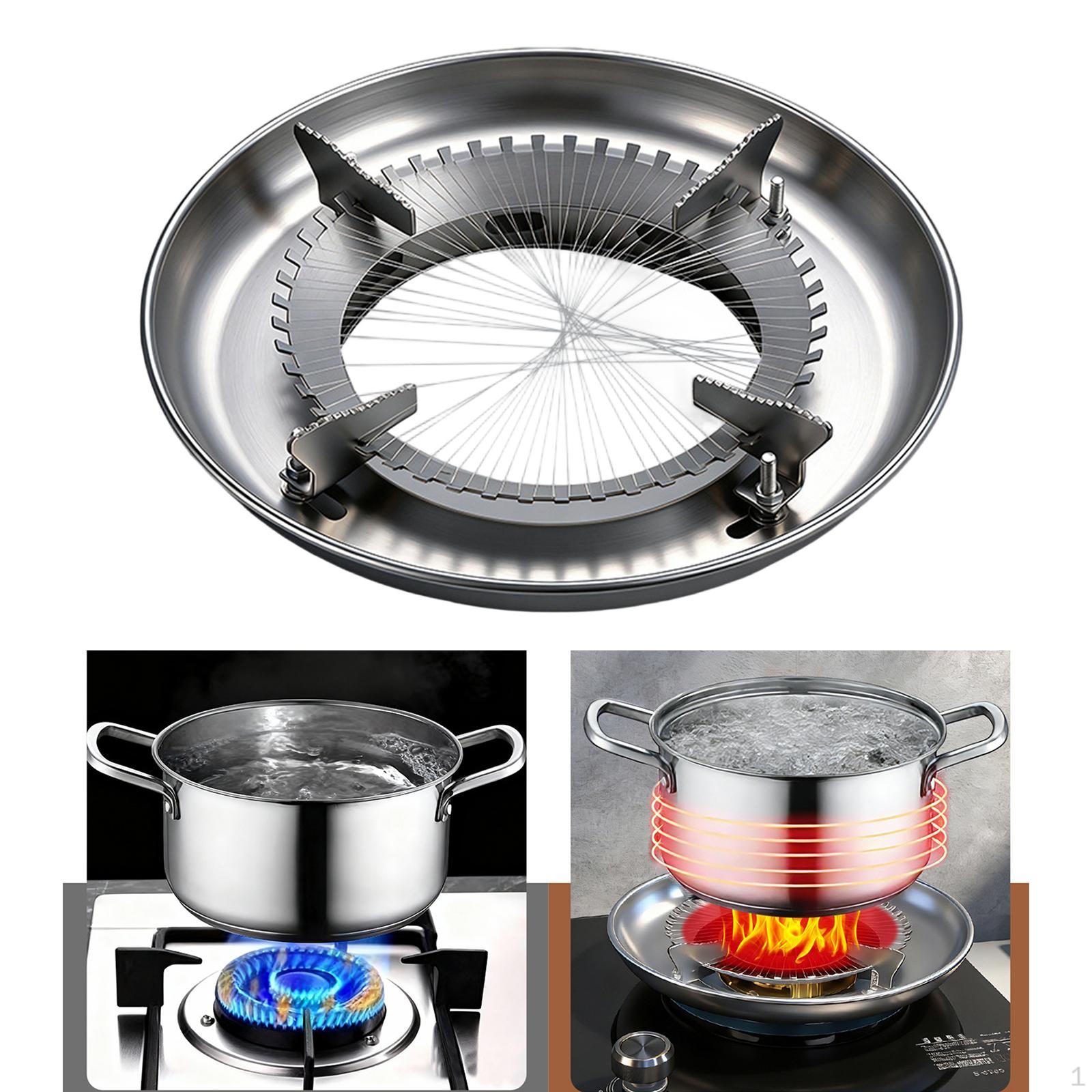 

Windshield Stainless Steel Portable Home Kitchen Cooking Efficient Heating Accessory Windproof Gas