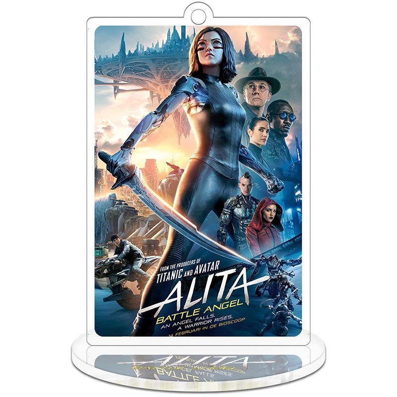 Collectible New Movie Alita Battle Angel Acrylic Model Stand Figure Toy Desk Decor