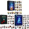 Weihnachts-Countdown-Kalender Mit Adventsboxen Für Feiertagsdekoration Und Geschenke