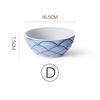 6.5 Inch Porcelain Ramen Bowl Ceramic Noodle Bowl Flower Design Soup Rice Bowl Microwave Safe 800ml