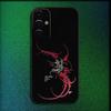 Gothic Cyber Sigil Cross Phone Case For Samsung S25,S24,S21,S22,S23,S30,Ultra,S20,Plus,Fe,Lite,Note,10,9,5G Black Cover