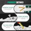Professional Electrician Wire Stripper Foldable Wire Stripper Electrical Pliers for Cutting Stripping Crimping Wires