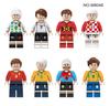 M8070 M8077 M8101 Sports Football Player Star Messi Building Block Toy