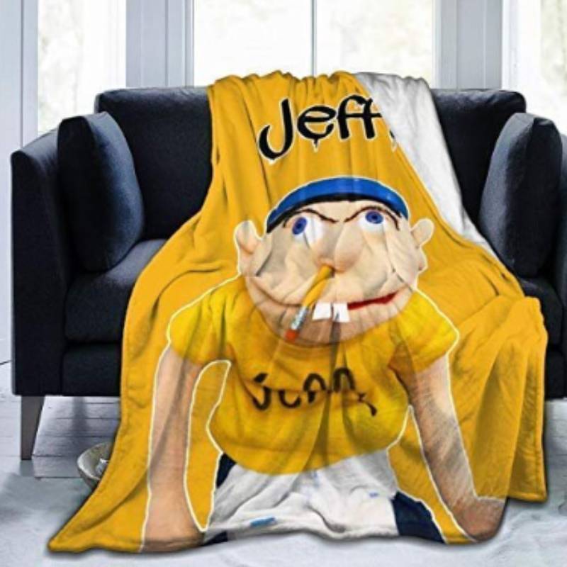 Sml Jeffy Printed Blanket With Soft Fabric For Daily Napping