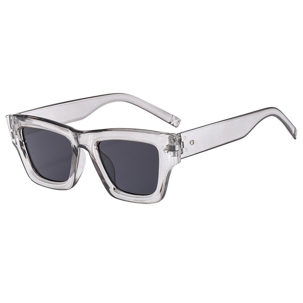 JYL TS Square Oversized Sunglasses Style Face Slimming For Street Shooting B5501