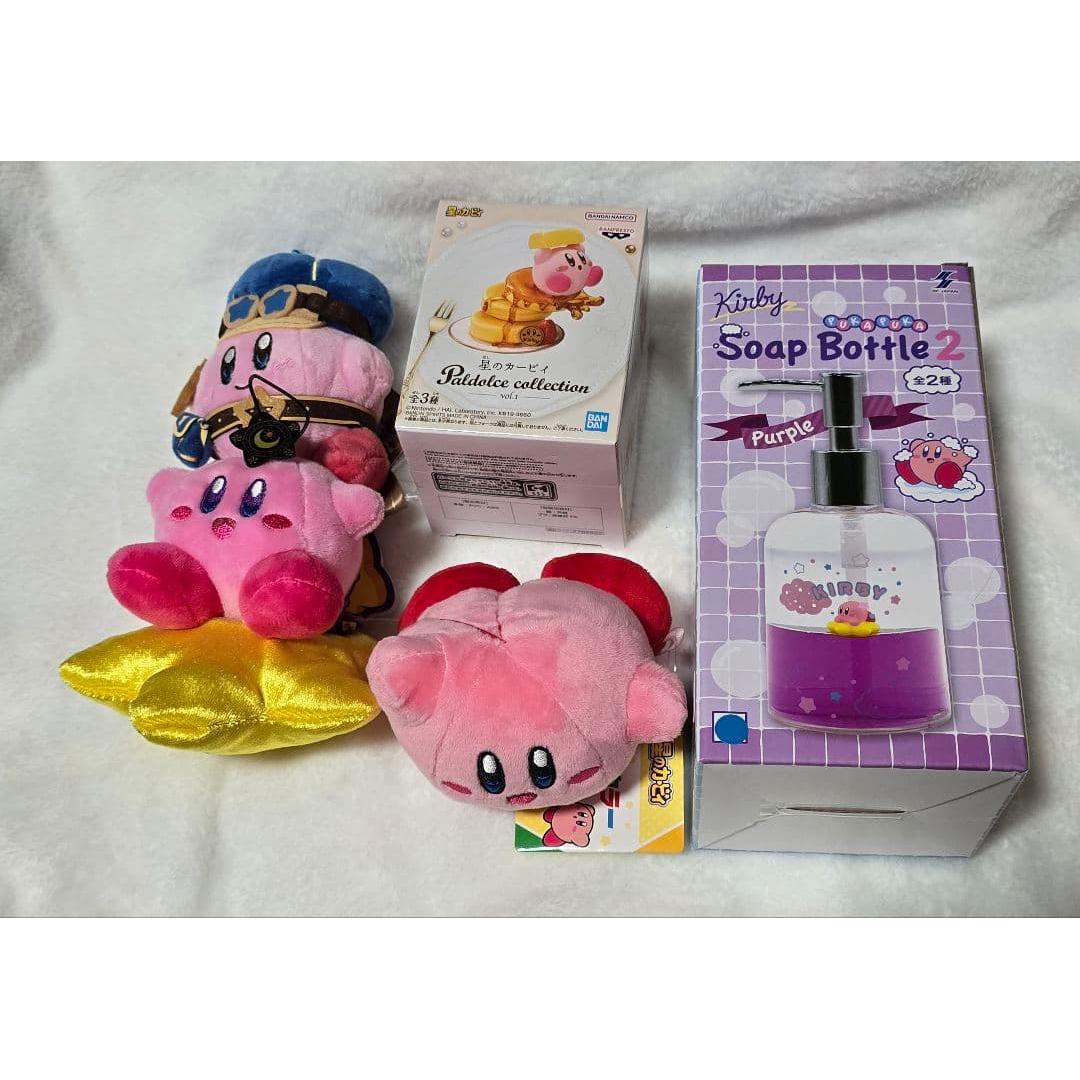 Kirby the Star Plush Mascot etc. Set