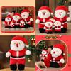 Adorable Plush Santa Claus Doll Christmas Cushion Soft Toy For Kids Gift 35cm 50cm 80cm 100cm