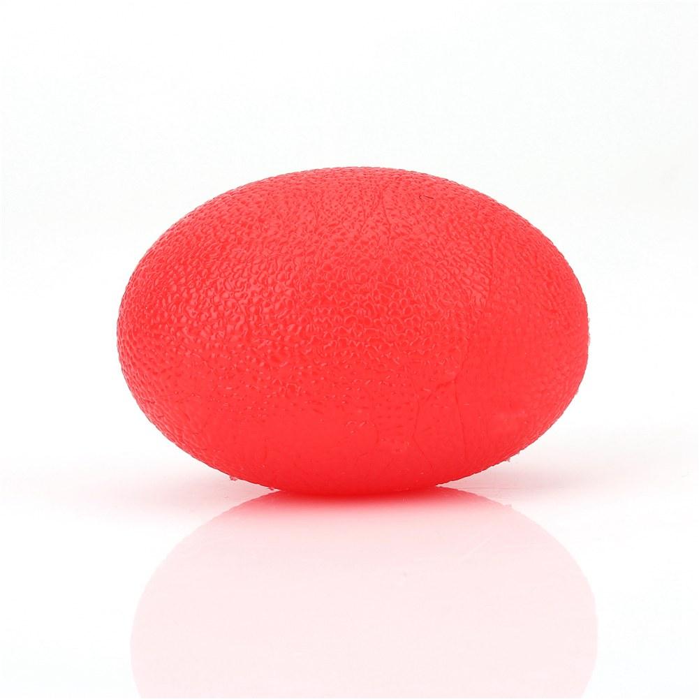 Silikon-Massage-Therapie-Griffball für Handgelenk-Finger-Krafttraining Stressabbau(Rot 25)