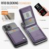 For Magnetic Wallet RFID Blocking Card Holder, Strong Magnet Minimalist Phone Wallet for iPhone 17/16/15/14/13/12 Pro/Max/Plus