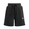 adidas Originals Casual Sports Suit Comfortable Breathable Soft Skin-Friendly Short Sleeve Simple Shorts Kids Sportswear White Black JD3105