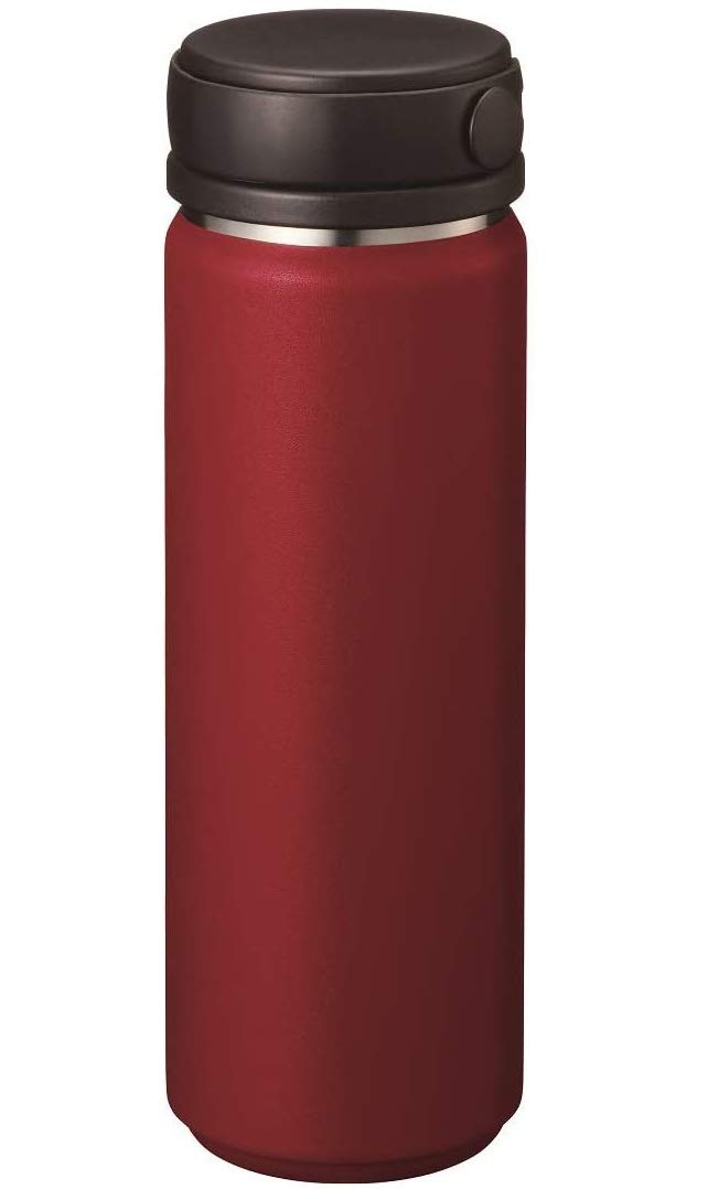 

Термобутылка Gowell Zalatto из нержавеющей стали, для питья напрямую, с вакуумной изоляцией, сохраняет напитки горячими или холодными (с ручкой и крючком), Средний размер 500 м