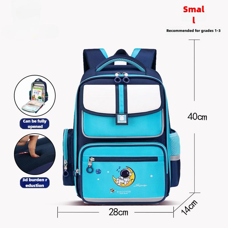 Primary School Children's Schoolbag Spine Protection To Reduce The Burden of Large-capacity British Style Children's Backpack