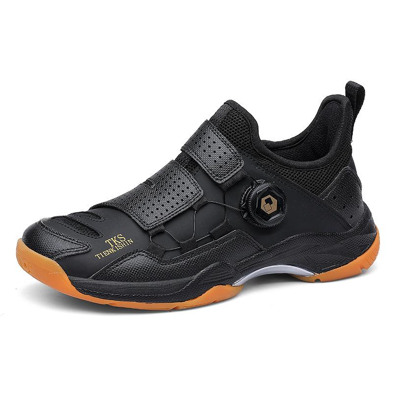 New badminton shoes men's and women's buckle sneakers table tennis shoes sports shoes tennis shoes