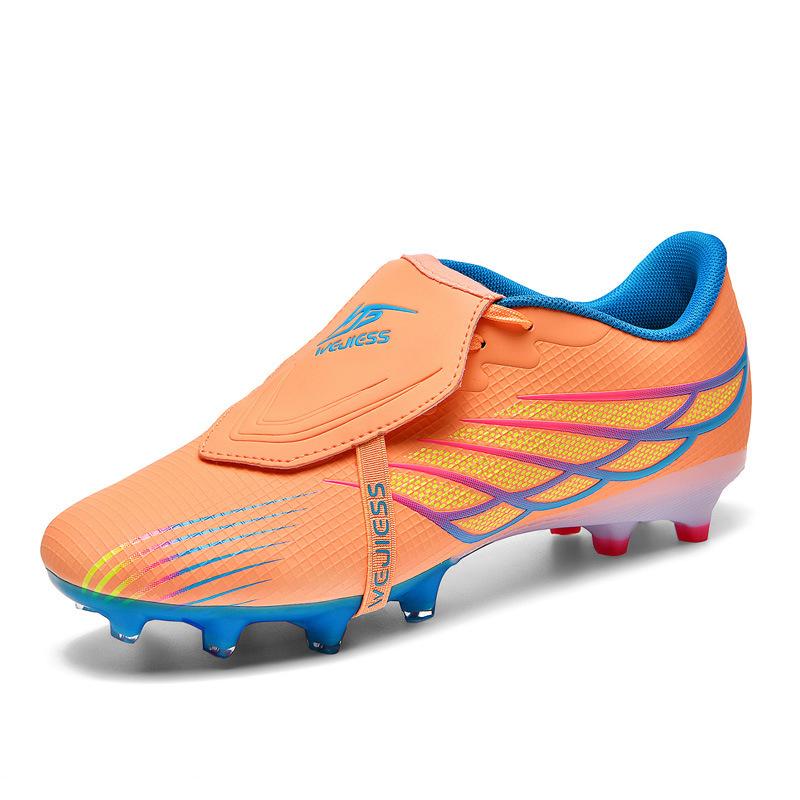 

Football shoes 2 new non-slip fashion outdoor spikes youth grass breathable large size 45