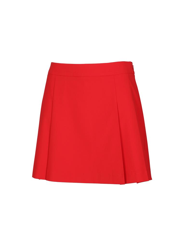 WIDEANGLE To Basic Pleated Culottes L_Red
