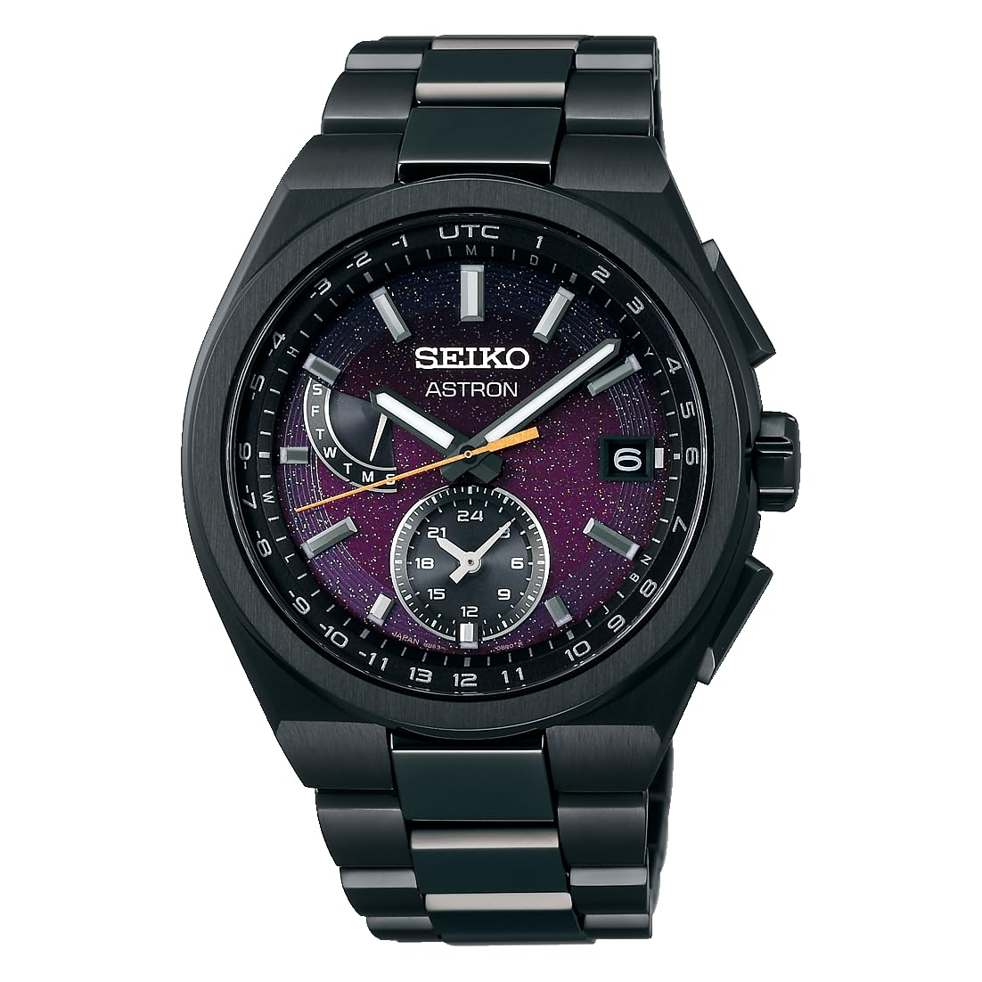 

Годинник Astron Nexter 2025 Limited Model Solar Radio SBXY089 Black [Seiko Watch] Starry Sky чоловічий