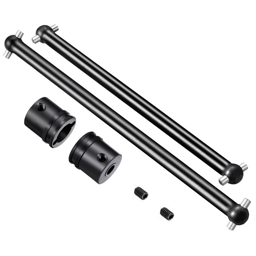 TRINOOD Steel Driveshaft Front Rear Center Universal CVD Dog Bone Diff Cup for 1/8 A-RRMA KRATON V4 V5 Buggy RC Car Parts